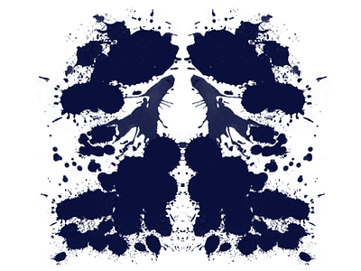 Challenge #7 - Rorschach draw - Photoshop Daily Challenge