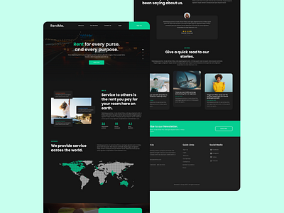 RentMe - Car Rental Website (template) application branding car website creative creative web design design design inspiration ui user experience user interface ux web web app web design website