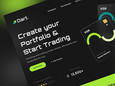 Dart - Trading Website