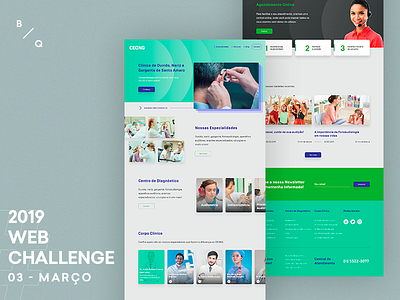#2019Webchallenge - Projeto 3 branding care case study design health hospital illustration insurance interface landing page portfolio prototype redesign ui ux xd