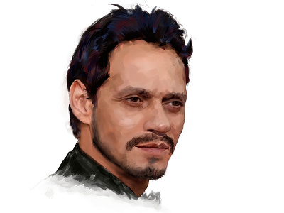 Marc Anthony digital prtrait marc anthony portrait