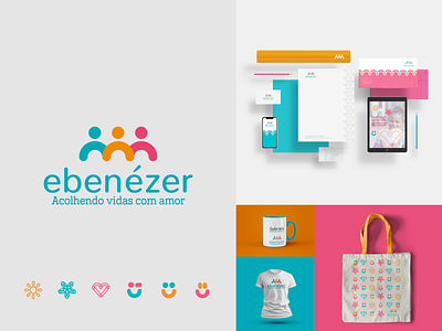 NGO EBENÉZER | Brand Identity brand design brand identity branding brazil design icon illustrator logo minimal ngo