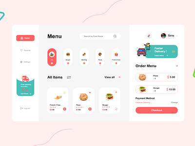 Food Delivery Dashboard