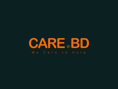 CareBD Logo app branding clean design flat graphic design icon logo logodesign minimal typography