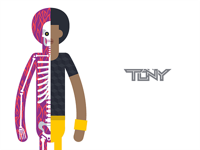 Tony 04 app avatar graphic illustration ui