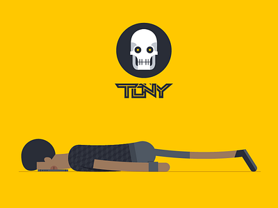 Tony app graphic illustration ui