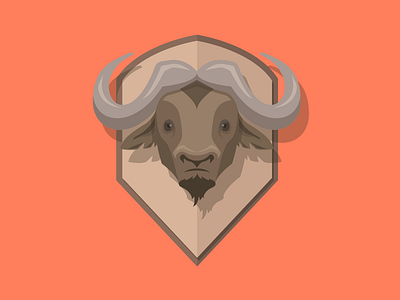 Bull 01 bull flat graphic icon illustration ui