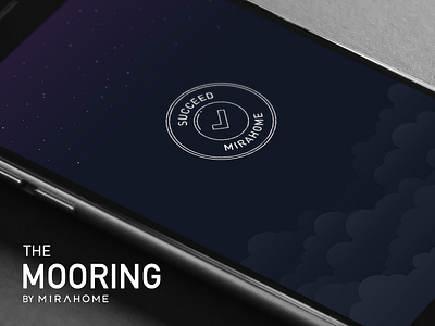 Mooring Success app badge flat graphic icon illustration logo success ui ux