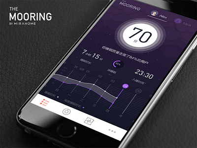 Mooring G app cloud flat graphic icon illustration logo mooring ui ux weather web