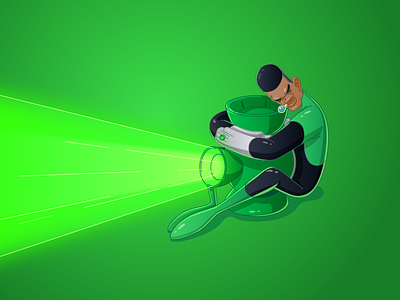 Superherosleep green lantern avengers dc fly graphic greenlantern illustration marvel mooring print sleep superhero x men