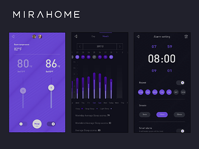 Mirahome Ui2.0 app badge branding design graphic icon illustration logo ui ux