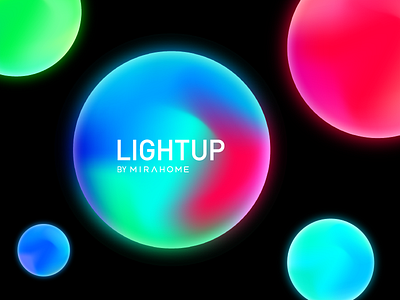 light bubbles branding bubble graphic logo