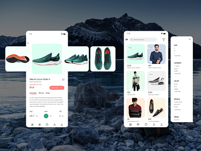 Shopping app 2 adobe xd app application clean design colorfull design inspiration marketplace app materialdesign mobile product page products shopping app uiux