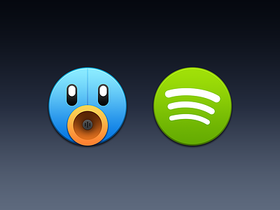 Tweetbot & Spotify icon icons mac macos os replacement spotify tweetbot