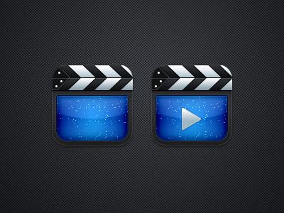 Videos 2 animus clapper icon icons ios iphone ipod play stars video