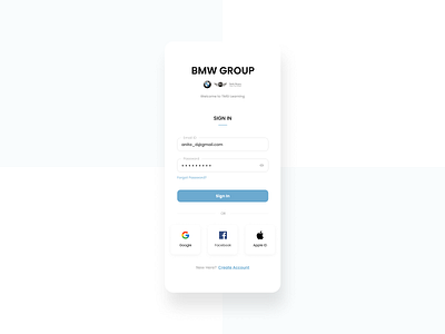 Sign In page - Daily UI 1