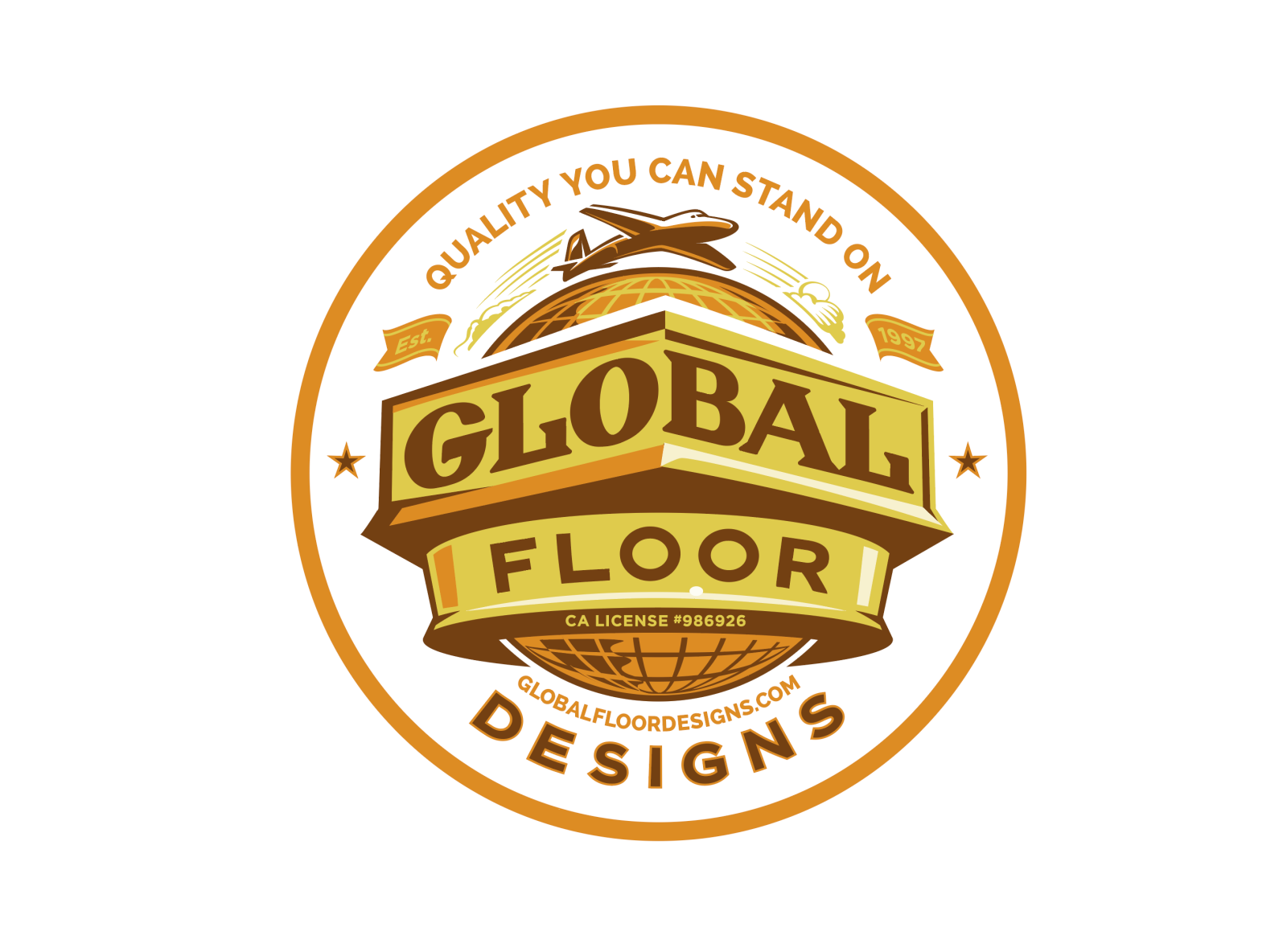 Global Floor Designs Logo by Eric Grotenhuis on Dribbble