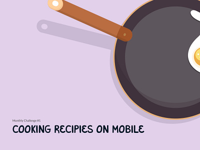 Monthly Challenge #1 - Cooking drawing icon illustration ui ux vector