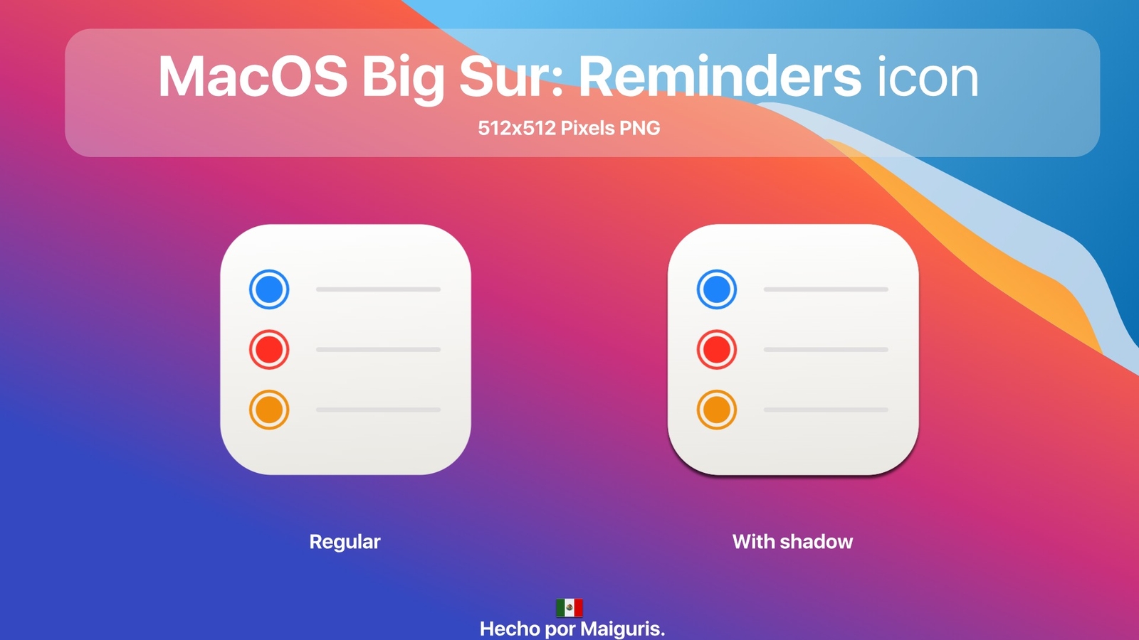 reminders icon mac