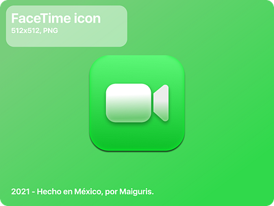 FaceTime icon. app icons macos macos big sur macos icon maiguris