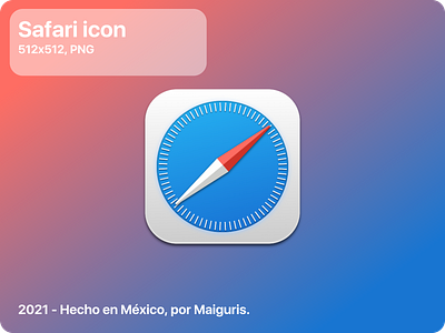 Safari icon.