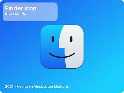 Finder icon app apple finder icons macos big sur macos icon maiguris ui