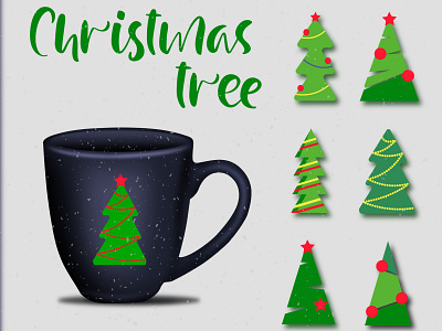 Christmas tree SVG Cut File Bundles | Merry Christmas christmas christmas tree svg christmas trees svg def. holiday svg tree svg арт вектор графика домашний декор иллюстрация
