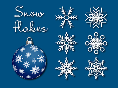 Snowflake SVG Cut File Bundles | Christmas SVG | Snowflakes design drawing graphics home decor vector snowflakes winter графика