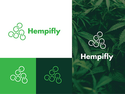 Hemp Logo branding design designer flat graphic design illustration illustrator logo minimal vector