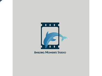 Amazing Moments Studio logo 01 branding design designer flat graphic design illustration illustrator logo minimal vector