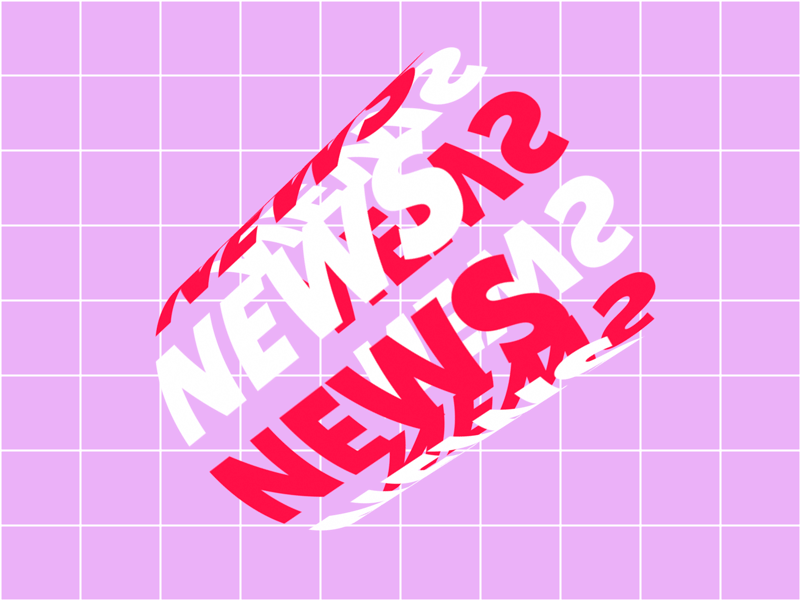 News font font animation news news animation typography typography animation