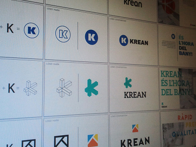 Krean Logo Exploration k logo