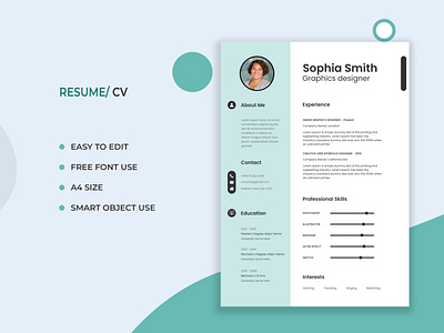 Resume/ CV design