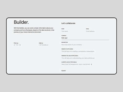 Builder by Bella Agency