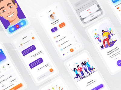 Horbax Online Learning App UI Kit