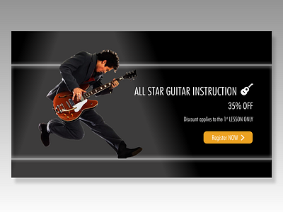 Guitar Lesson - Promo Banner