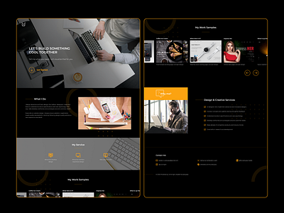 Portfolio Web Page Design