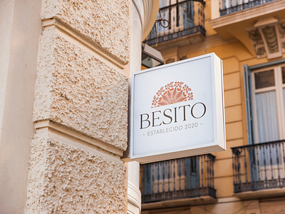 Besito Café branding illustration spanish design