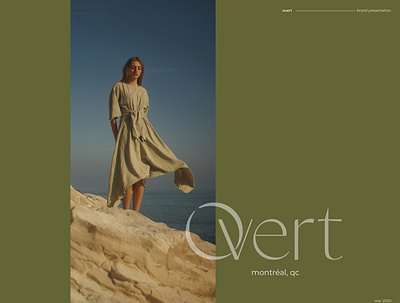 Overt apparel_branding apparel branding clothing design ethical fashion identity lifestyle natural website