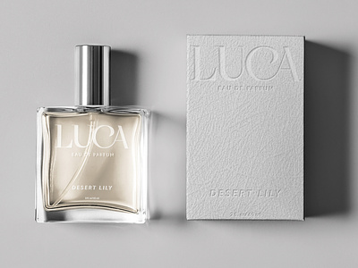 LUCA eau de parfum beauty logo beauty product brand identity branding design eau de parfum fragrance logo logo packagedesign packaging parfum perfume