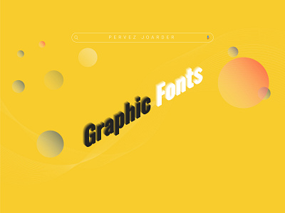 Graphic Fonts typography