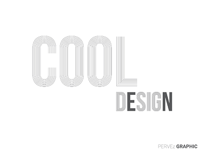 Typography Design By PERVEz GRAPHIc