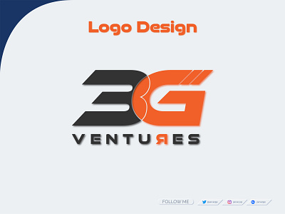 Logo Design "3G Ventures" 3g logo 3g ventures geometric logo graphic designer illustration logo logo design minimalist logo modern logo pervez graphic pervezjoarder pervezpjs typography logo