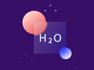 H2O Glassmorphism