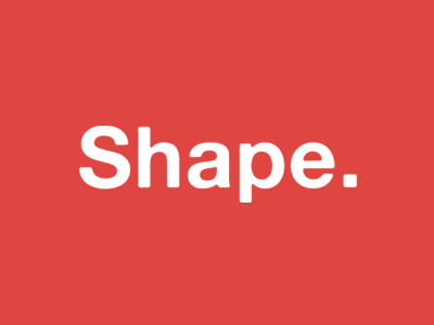 Follow my company Dribbble... design company logo madebyshape shape web development