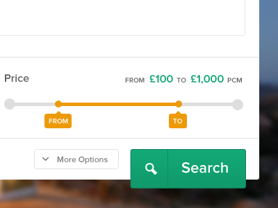 Price Slider Form