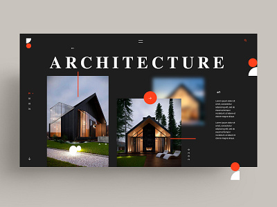 ARCHITECTURE - WEBDESIGN animation app architecture design icon identity interface marks typography ui ux web