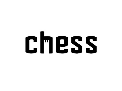 CHESS animal black chess design icon identity illustration logo mark marks symbol