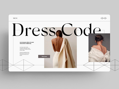 WEB - DRESS CODE animal app branding design interface symbol typography ui ux web webdesign