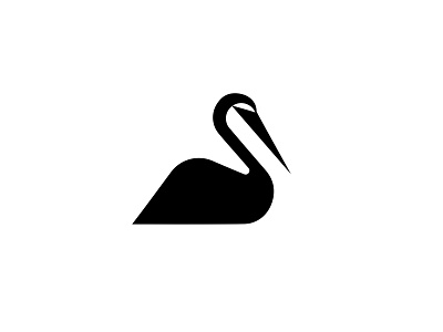 CRANE - LOGO animal bird crane design icon identity illustration logo mark marks symbol